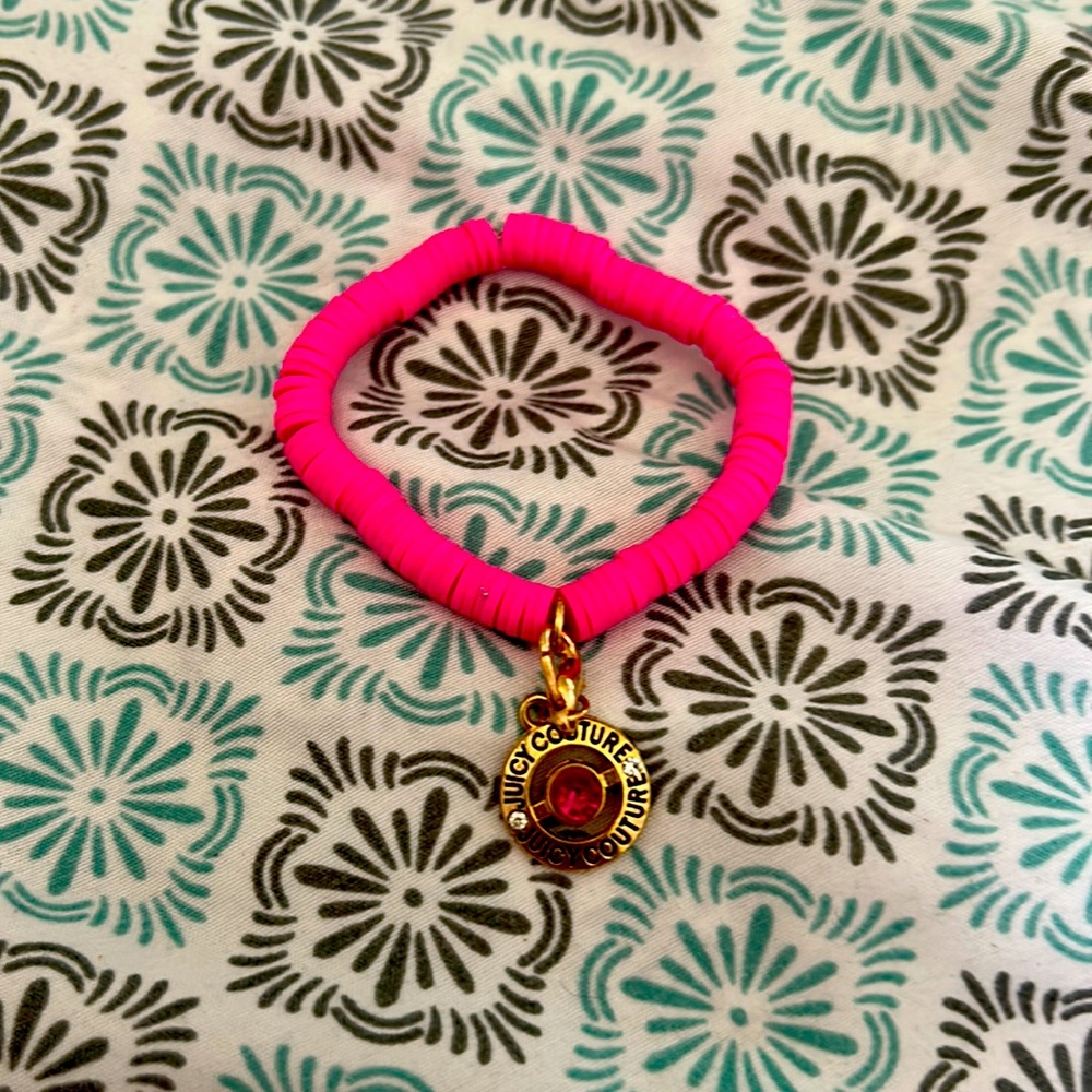 Hand made with clay beads